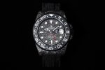 GMT DIW Carbon VSF 1:1 Best Edition Black/White Black Dial on Black Nylon Strap VR3186 CHS