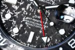 GMT DIW Carbon VSF 1:1 Best Edition Black/White Black Dial on Black Nylon Strap VR3186 CHS - Image 5