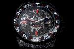 GMT DIW Carbon VSF 1:1 Best Edition Black/Red Black Dial on Black Nylon Strap VR3186 CHS - Image 3