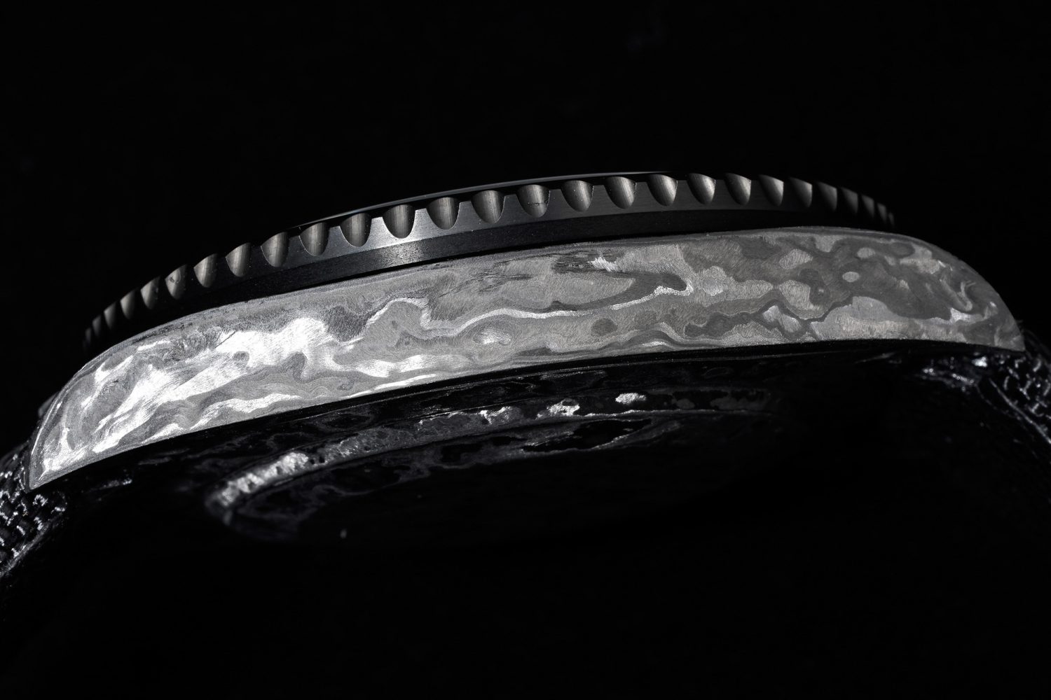GMT DIW Carbon VSF 1:1 Best Edition Black/Red Black Dial on Black Nylon Strap VR3186 CHS - Image 7