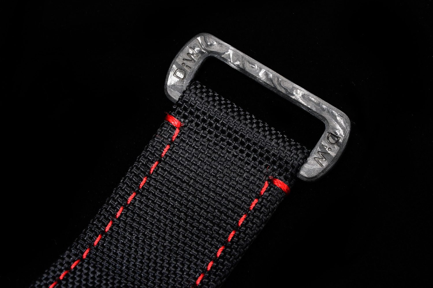 GMT DIW Carbon VSF 1:1 Best Edition Black/Red Black Dial on Black Nylon Strap VR3186 CHS - Image 9