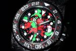 GMT DIW Carbon VSF 1:1 Best Edition Green/Red Dial on Black Nylon Strap VR3186 CHS - Image 2