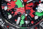 GMT DIW Carbon VSF 1:1 Best Edition Green/Red Dial on Black Nylon Strap VR3186 CHS - Image 5