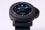 PAM1616 Carbotech 47mm VSF Best Edition Black Dial Blue Markers on Rubber Strap P.9010 Clone - Image 3