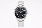 Planet Ocean 600M 39.5mm SS VSF 1:1 Best Edition Black Dial on SS Bracelet A8800