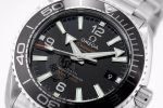 Planet Ocean 600M 39.5mm SS VSF 1:1 Best Edition Black Dial on SS Bracelet A8800 - Image 4