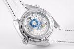 Planet Ocean 39.5mm Olympic Games SS VSF 1:1 Best Edition White Dial on White Rubber Strap A8800 - Image 7