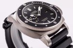 PAM389 O VSF 1:1 Best Edition on Black Rubber Strap P.9000 Super Clone V2 - Image 6