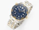 2018 Seamaster Diver 300M SS/YG VSF 1:1 Best Edition YG Bezel Blue Dial on SS/YG Bracelet A8800 - Image 2
