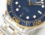 2018 Seamaster Diver 300M SS/YG VSF 1:1 Best Edition YG Bezel Blue Dial on SS/YG Bracelet A8800 - Image 5