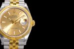 DateJust 36 SS 116233 VSF 1:1 Best Edition 904L Steel YG Stick Dial on Jubilee Bracelet VS3235 - Image 4