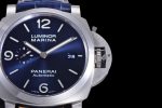 PAM1313 VSF 1:1 Best Edition Blue Dial on Blue Leather Strap P.9010 Clone - Image 4
