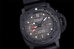 PAM1039 V Carbotech VSF 1:1 Best Edition Grey Sail Dial on Black Rubber Strap P.9010 Clone - Image 2