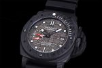 PAM1039 V Carbotech VSF 1:1 Best Edition Grey Sail Dial on Black Rubber Strap P.9010 Clone - Image 3