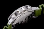 PAM1055 Luminor Submersible 42mm Verde Militare VSF 1:1 Best Edition on Green Rubber Strap P.900 Clone - Image 7