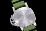 PAM1055 Luminor Submersible 42mm Verde Militare VSF 1:1 Best Edition on Green Rubber Strap P.900 Clone - Image 8