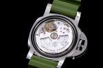 PAM1055 Luminor Submersible 42mm Verde Militare VSF 1:1 Best Edition on Green Rubber Strap P.900 Clone - Image 9
