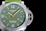 PAM1056 V GMT VSF 1:1 Best Edition Green Dial on Green Rubber Strap P.9011 Super Clone - Image 4