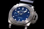 PAM692 T Titanium VSF 1:1 Best Edition on Black Rubber Strap P.9010 Super Clone (Free Nylon Strap) - Image 2