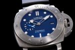 PAM692 T Titanium VSF 1:1 Best Edition on Black Rubber Strap P.9010 Super Clone (Free Nylon Strap) - Image 4