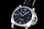 PAM1312 W VSF 1:1 Best Edition Black Dial on Black Leather Strap P.9010 Clone - Image 3