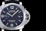 PAM1312 W VSF 1:1 Best Edition Black Dial on Black Leather Strap P.9010 Clone - Image 4