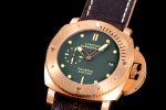 PAM382 N Bronzo VSF 1:1 Best Edition on Brown Distressed Calfskin Strap P.9000 Super Clone V2 - Image 3