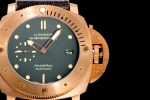 PAM382 N Bronzo VSF 1:1 Best Edition on Brown Distressed Calfskin Strap P.9000 Super Clone V2 - Image 4