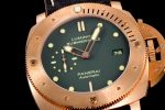 PAM382 N Bronzo VSF 1:1 Best Edition on Brown Distressed Calfskin Strap P.9000 Super Clone V2 - Image 5