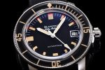 Fifty Fathoms 5008B Barakuda SS 1:1 GSF Best Edition Black Dial on Black Rubber Strap A1151 - Image 6