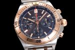 Chronomat B01 42mm SS/RG TF 1:1 Best Edition Brown Dial on SS/RG Bracelet A7750 - Image 5