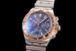 Chronomat B01 42mm SS/RG TF 1:1 Best Edition Blue Dial on SS/RG Bracelet A7750 - Image 3