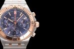 Chronomat B01 42mm SS/RG TF 1:1 Best Edition Blue Dial on SS/RG Bracelet A7750 - Image 4