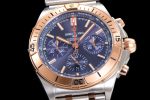 Chronomat B01 42mm SS/RG TF 1:1 Best Edition Blue Dial on SS/RG Bracelet A7750 - Image 5