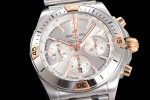 Chronomat B01 42mm SS/RG TF 1:1 Best Edition Silver Dial on SS Bracelet A7750 - Image 5