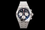 Chronomat B01 42mm SS TF 1:1 Best Edition Black Dial on SS Bracelet A7750
