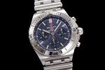 Chronomat B01 42mm SS TF 1:1 Best Edition Blue Dial on SS Bracelet A7750 - Image 2