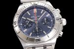 Chronomat B01 42mm SS TF 1:1 Best Edition Blue Dial on SS Bracelet A7750 - Image 4