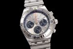 Chronomat B01 42mm SS TF 1:1 Best Edition Silver Dial on SS Bracelet A7750 - Image 2