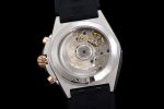 Chronomat B01 42mm SS/RG TF 1:1 Best Edition Brown Dial on Black Rubber Strap A7750 - Image 9