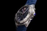Chronomat B01 42mm SS TF 1:1 Best Edition Blue Dial on Blue Rubber Strap A7750 - Image 6