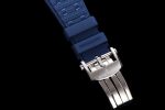 Chronomat B01 42mm SS TF 1:1 Best Edition Blue Dial on Blue Rubber Strap A7750 - Image 7