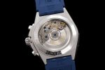 Chronomat B01 42mm SS TF 1:1 Best Edition Blue Dial on Blue Rubber Strap A7750 - Image 9