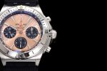 Chronomat B01 42mm SS TF 1:1 Best Edition Brown Dial on Black Rubber Strap A7750 - Image 4