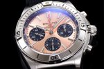 Chronomat B01 42mm SS TF 1:1 Best Edition Brown Dial on Black Rubber Strap A7750 - Image 5