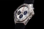Chronomat B01 42mm SS TF 1:1 Best Edition Silver Dial on Black Rubber Strap A7750 - Image 6