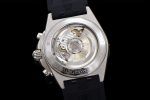 Chronomat B01 42mm SS TF 1:1 Best Edition Silver Dial on Black Rubber Strap A7750 - Image 9
