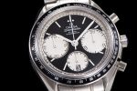 Speedmaster Racing Master SS HKF Best Edition Black/White Dial on SS Bracelet A7750 - Image 5