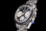 Speedmaster Racing Master SS HKF Best Edition Black/White Dial on SS Bracelet A7750 - Image 6