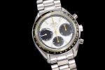 Speedmaster Racing Master SS HKF Best Edition White/Black Dial on SS Bracelet A7750 - Image 2